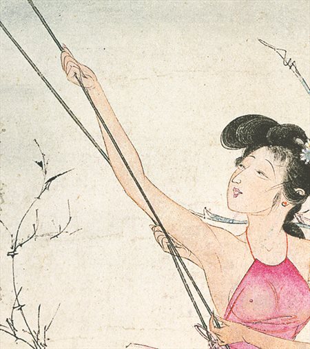 安乡-胡也佛的仕女画和最知名的金瓶梅秘戏图